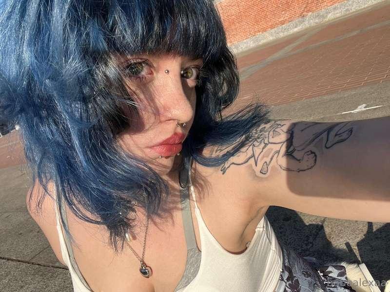Estate scorsa 🙈 mi mancano già i capelli blu 💙