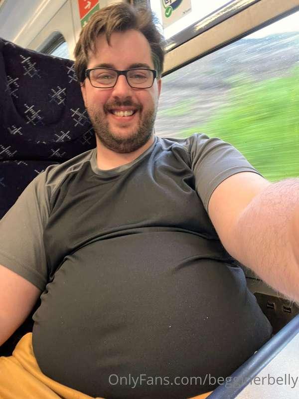 When you’re so happy the train actually ran yesterday you do..