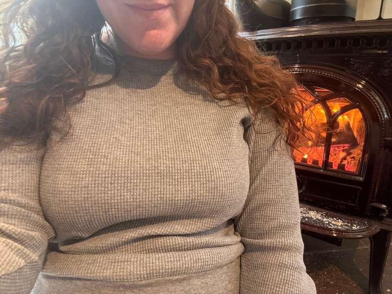 Honestly is there anything better than a cozy fireplace on a..