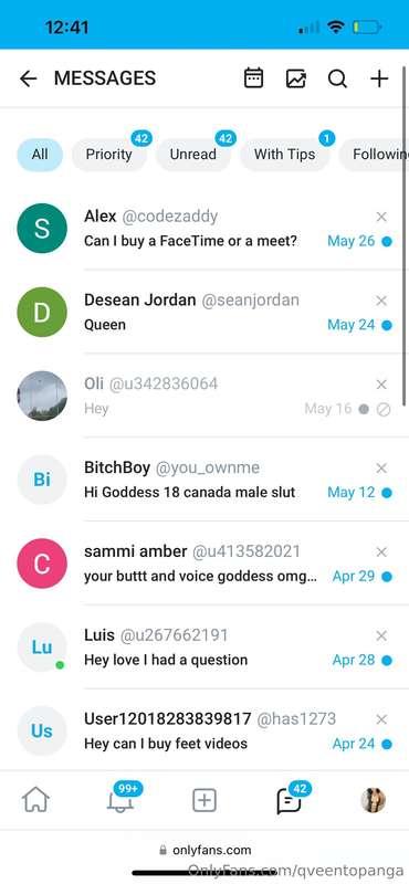 Try dming me anywhere else. I don’t respond to of messages g..