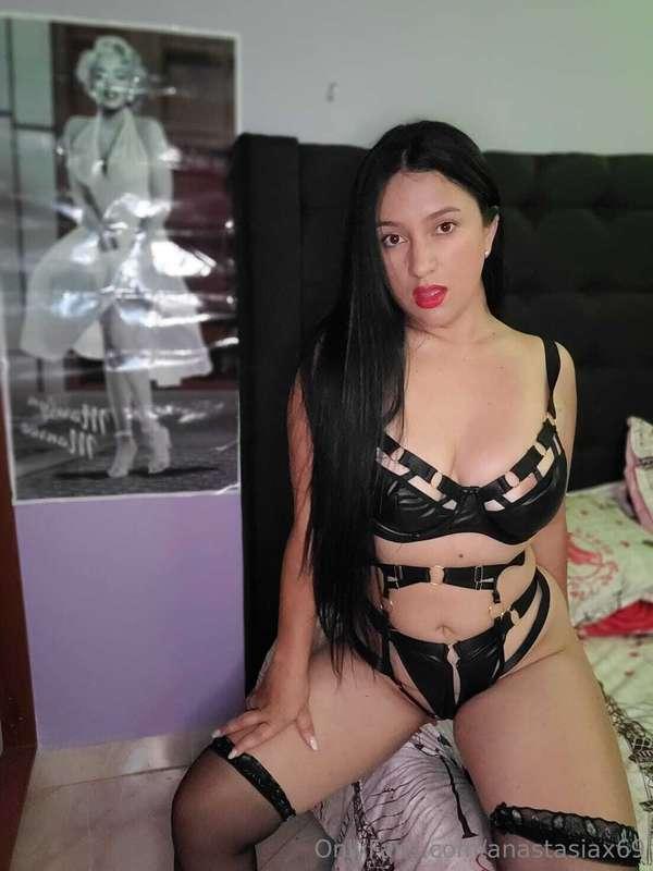 Black leather lingerie❤️‍🔥❤️‍🔥