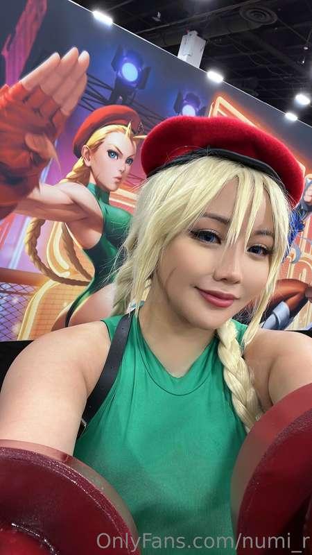 Cosplayed as Cammy at EVO this past weekend and I couldn't h..