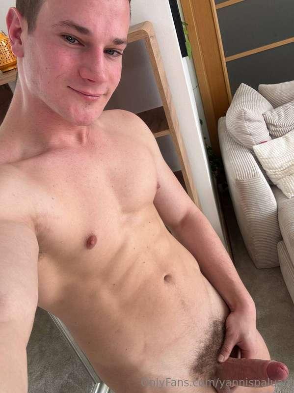 Got this fat cock out in my hand, stroking slow for you don’..