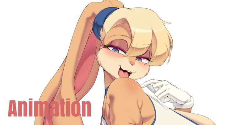 horny bunny animation by  Evenesko_DF