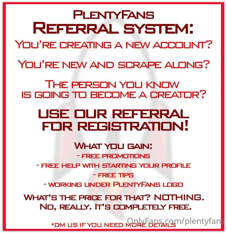 Become PlentyFans team member!

Create an account using this..