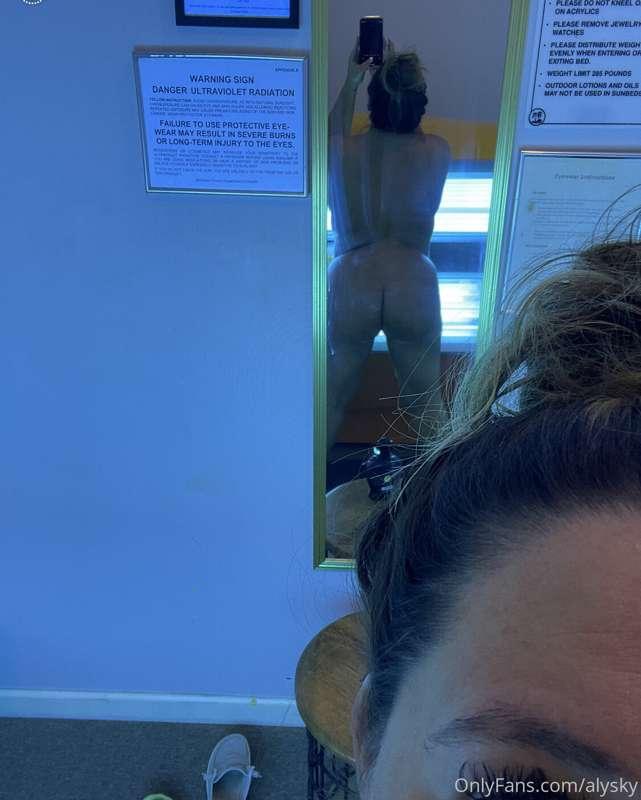 Had to go get some tanning in so I’ll be ready for Cancun in..