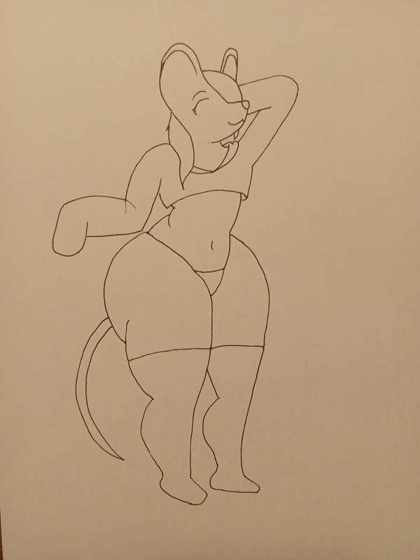 Eclipse Mice Lineart