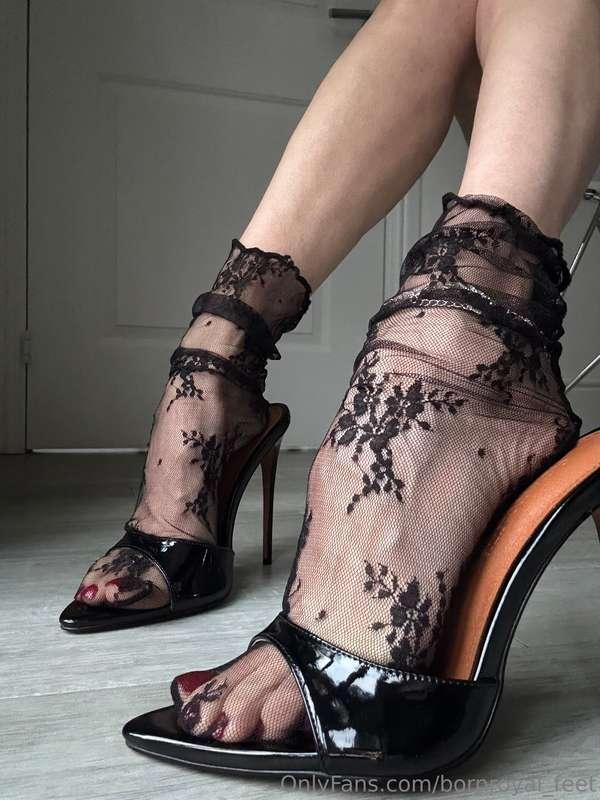 If you are into nylon socks and sheer socks your dick is goi..