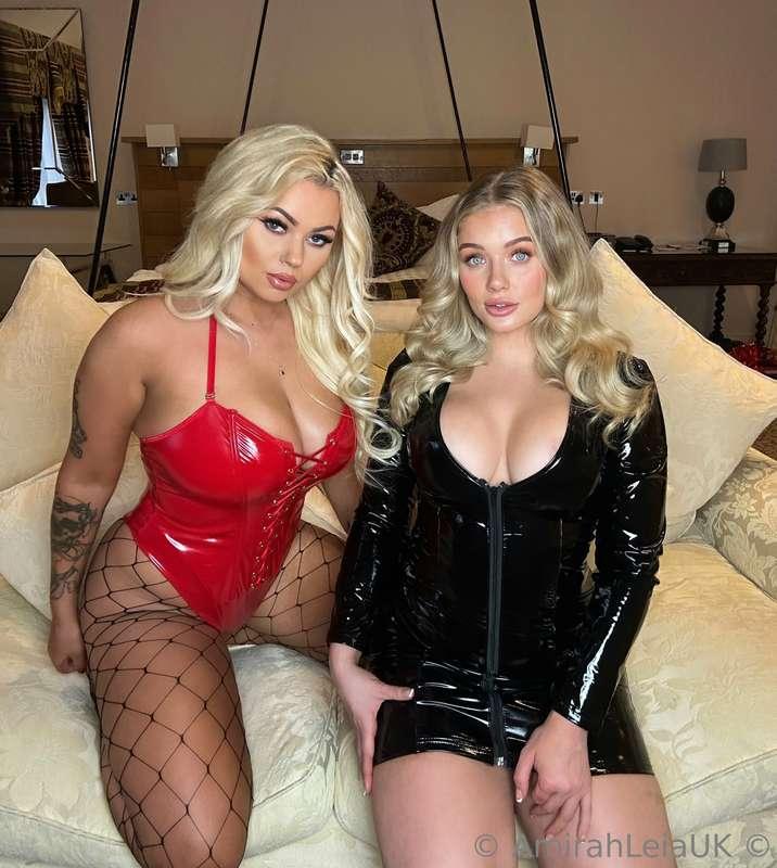 Swipe to get mine & @amberodonnell tits out