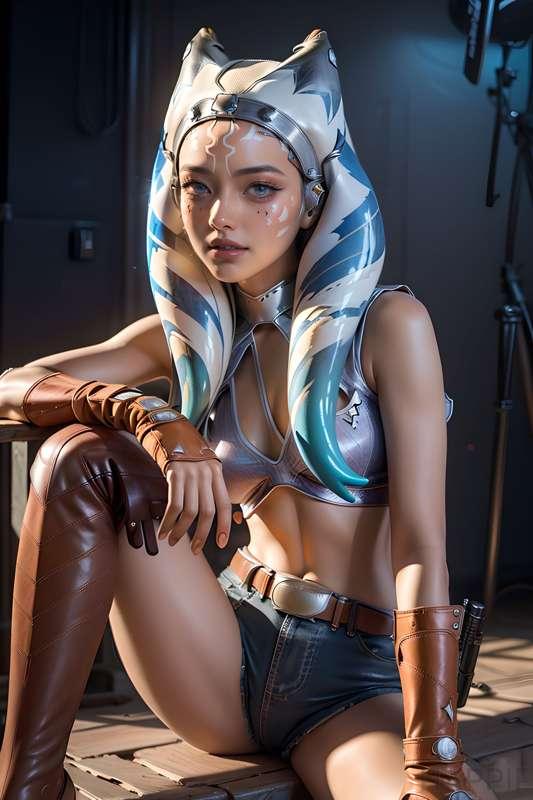 HP106 - 4K Ahsoka Tano (Star Wars) アソーカ・タノ(スターウォーズ) (60 Images)