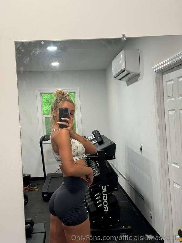 gotta get that booty pump in 💦