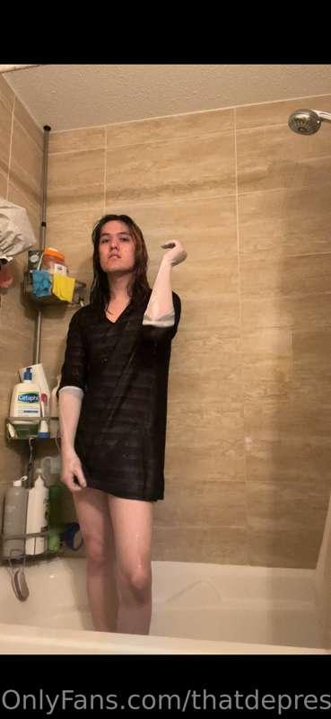 Fun little shower photo shoot