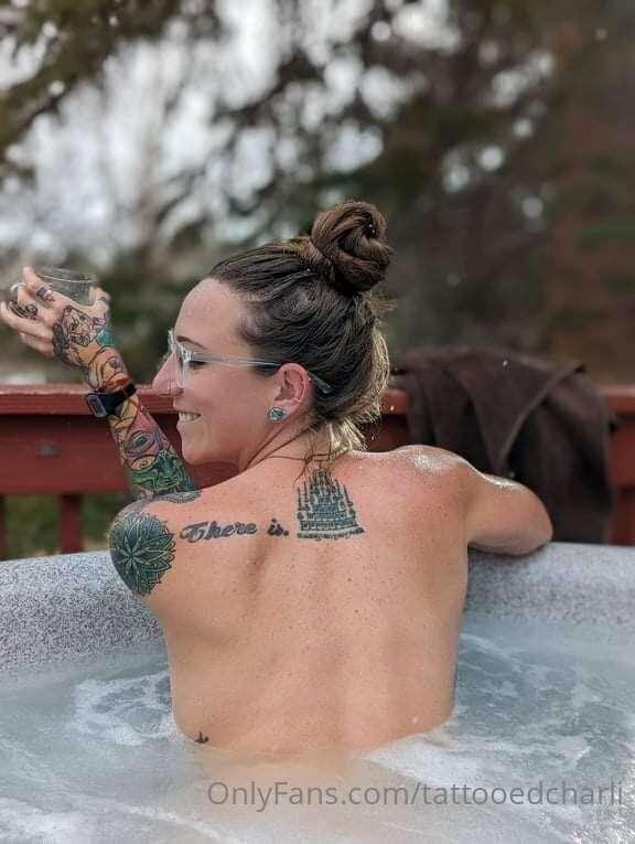 When there’s snow on the ground you can find me in a hot tub..