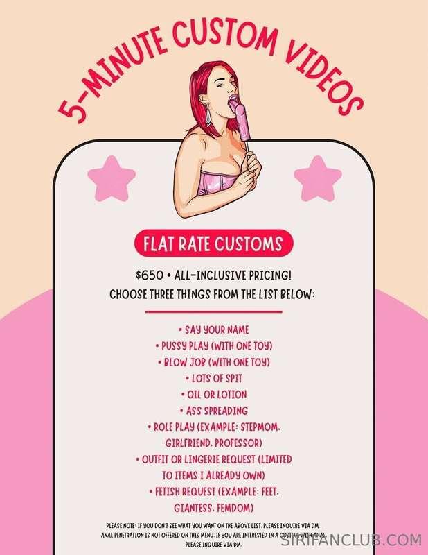 Get a custom solo today and I’ll throw in an extra minute… b..