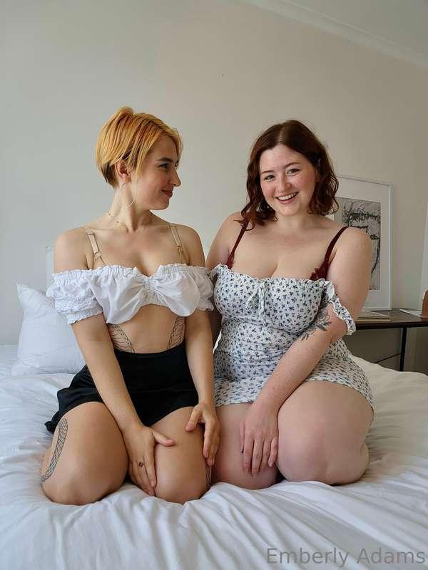 I know we look innocent but @lesbopro fucked me with the str..
