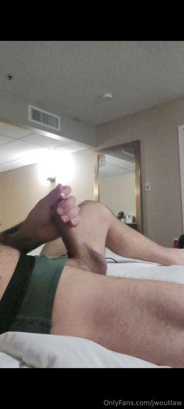 Long day shower and Jack off in the hotel