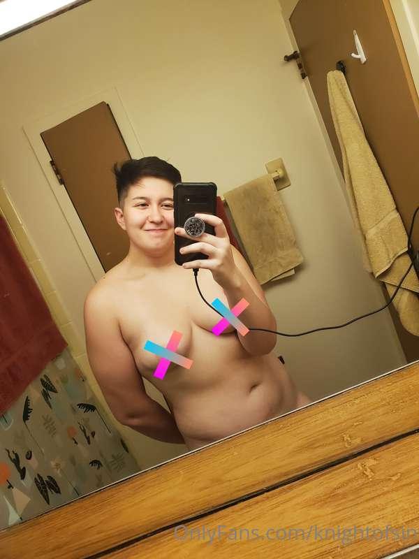 My hair isn't the only thing freshly shaven 😉❤