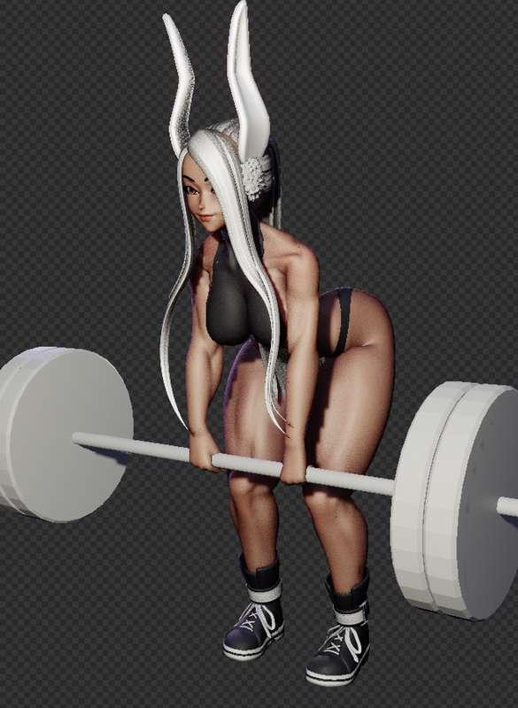 Miruko Print WIP