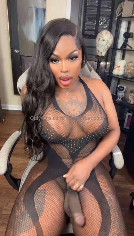 Could you believe I wasn’t fully hard 🥴🤤