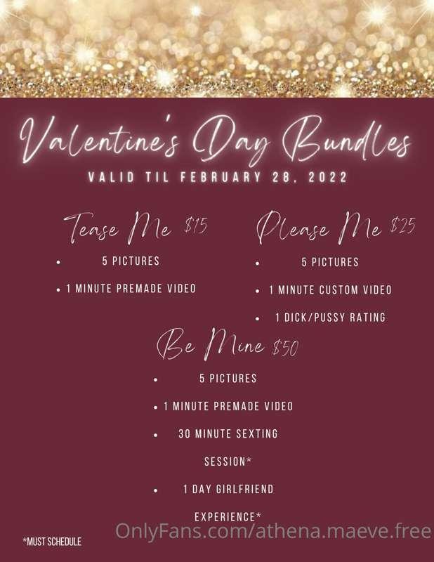 Want your Valentine's to be super special? 
Rates will go up..