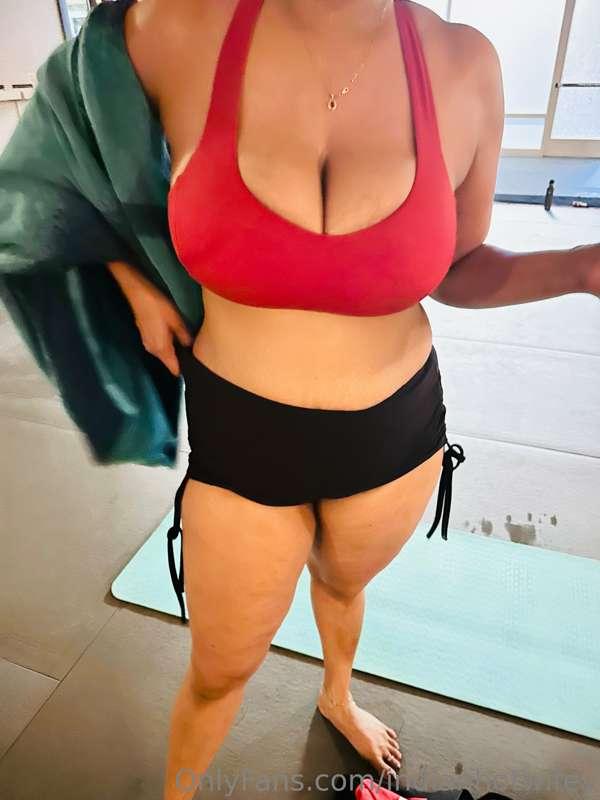 My happy place.. Hot, sweaty yoga session :)