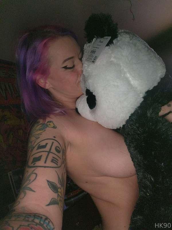 I love my giant "trash panda" he said he couldn't find a gia..