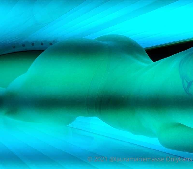 I like you spying on me while I tan... it made me extra hot ..