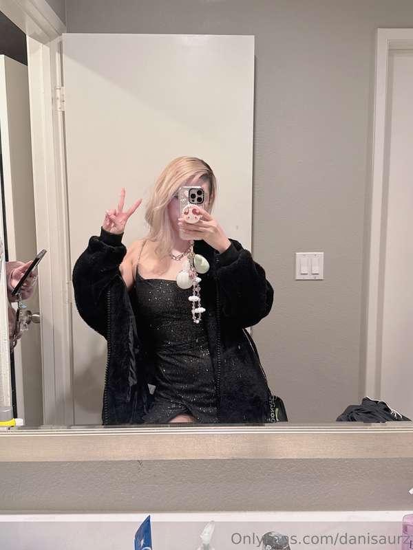 … party shenanigans… do u like my dress?