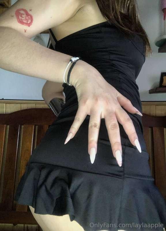 Just did my nails... Do you think they complement my dress, ..