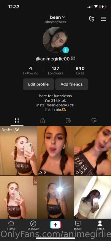 go follow my tiktok and show some love ❤️
