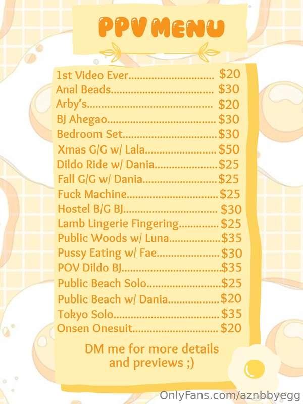 Hey Eggys some admin changes! I updated my customs menu and ..