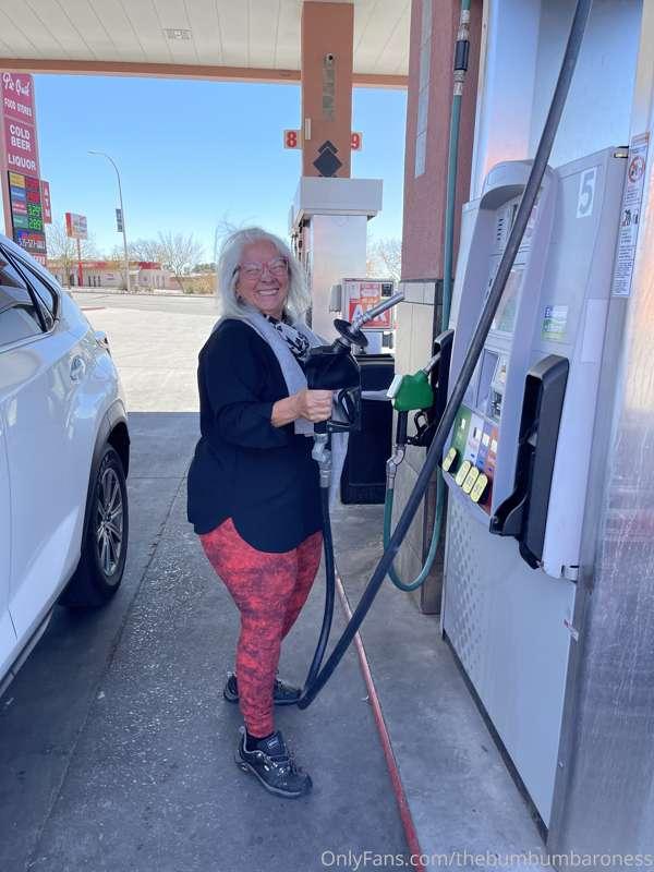 Pumping gas in New Mexico