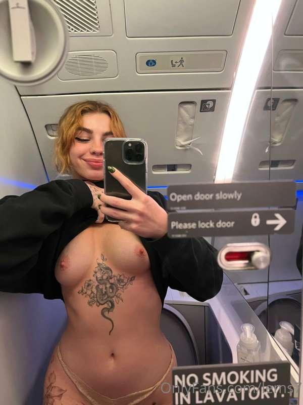 can you believe i’ve never been fucked on an airplane🫣