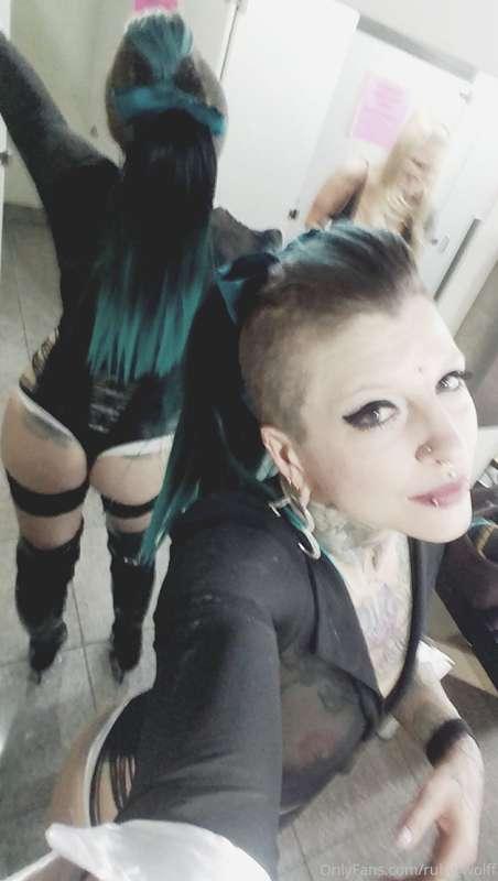 Old pic from the Strip club locker room. OnlyFans is my new ..