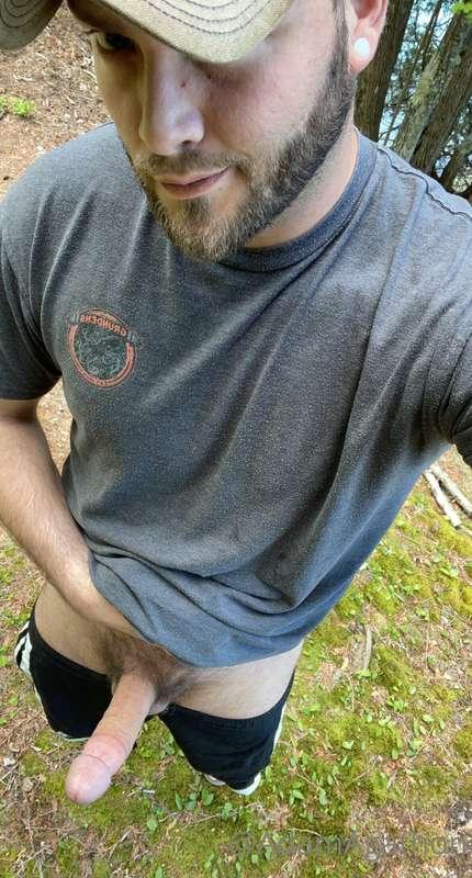 some fun in the woods 😈🍆💦
