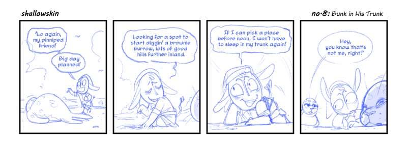 shallowskin Strip #8 - Sketch