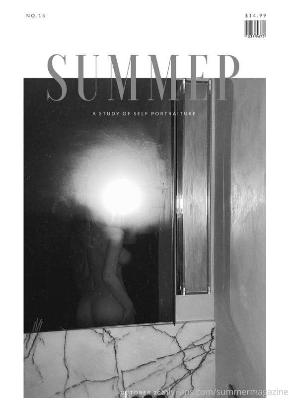 SUMMER MAGAZINE / THE OCTOBER ISSUE / "A STUDY IN SELF PORTR..