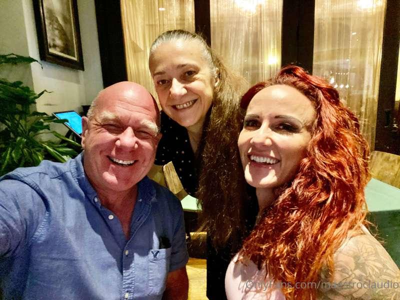 Dinner tonight at Toscanova in Calabasas with my wonderful w..