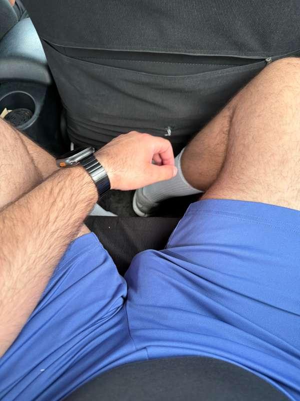 You can legit see every vein through my shorts 😵‍💫