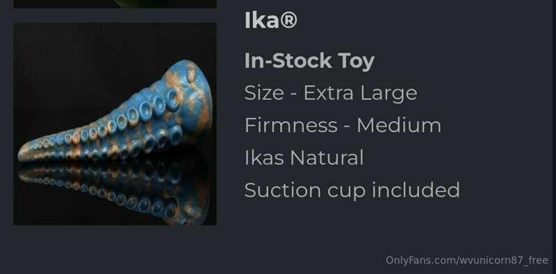 Snagged this bad dragon ika today during their drop! I canno..