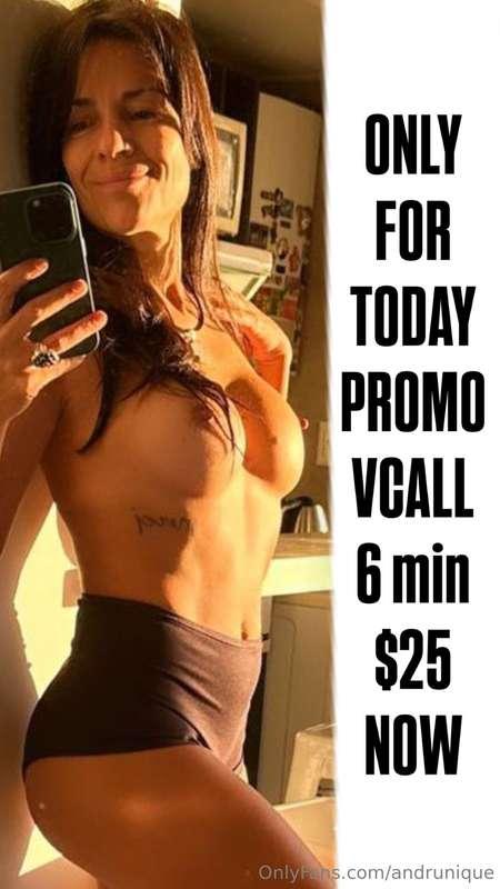 PROMO ONLY TODAY 