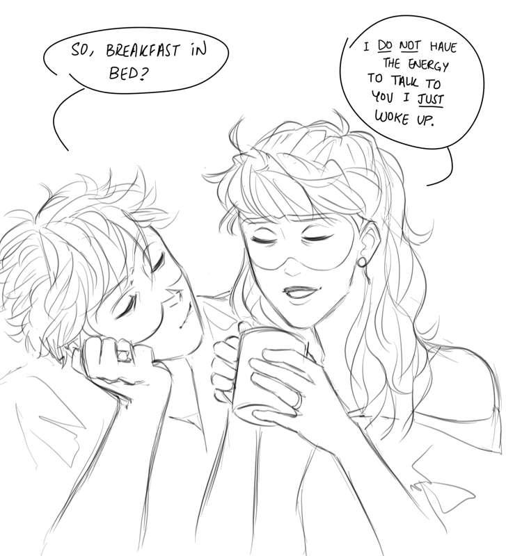 some Married ladynoir doodles