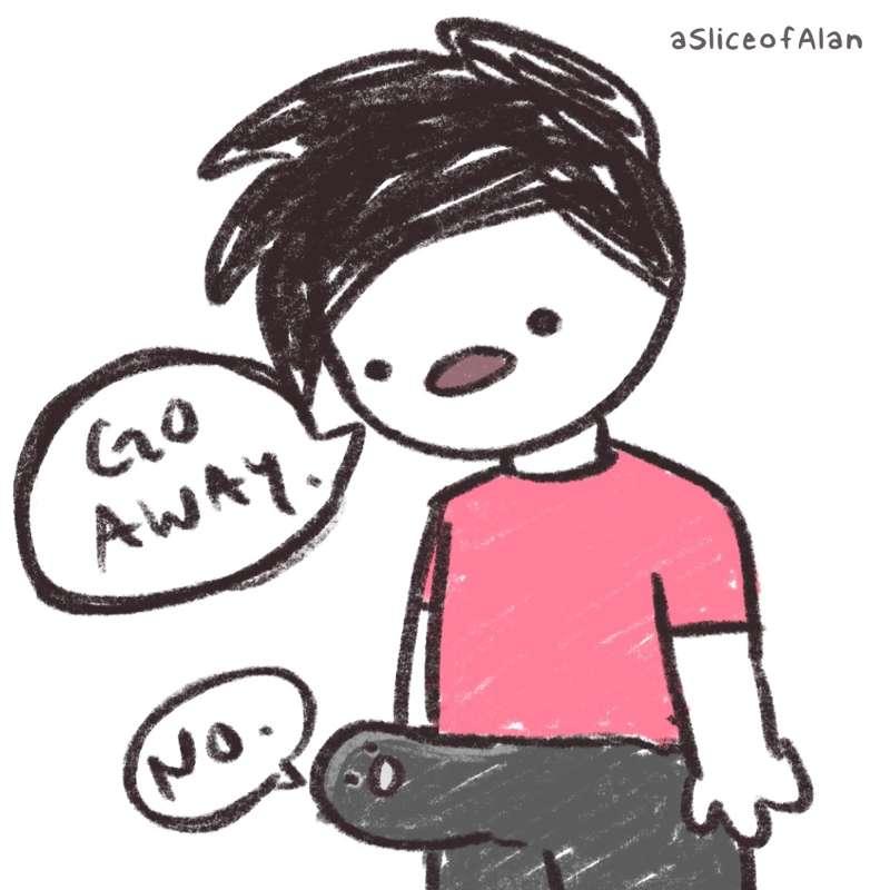 Go away