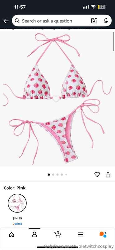 I really would like a new bikini (of the other beach stuff) ..