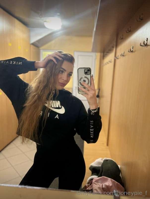 Mirror, sweat, repeat! 💪✨ In the gym, where each drop of det..