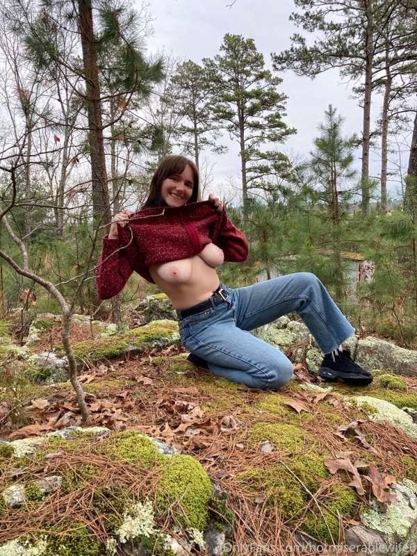at a cabin in the woods with horrible service but happy new ..