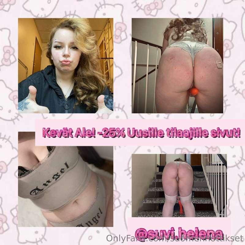 Moikka! Mä oon Suvi eli vähä ku Suomen kesä lyhyt ja märkä! ..