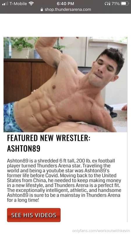 Guess who’s now a professional wrestler 😆 I’ve joined Thunde..