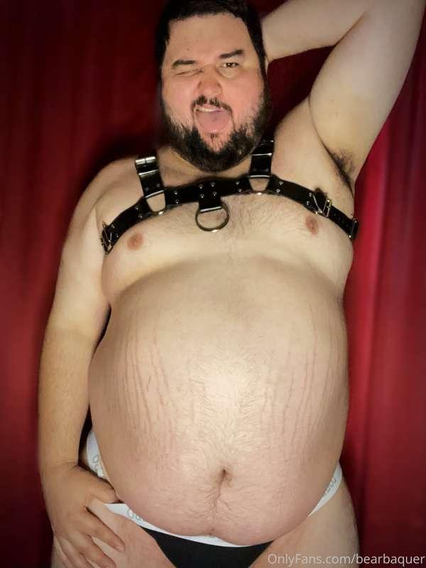 That’s all she needs is a jock and a harness! 😜 finally got ..