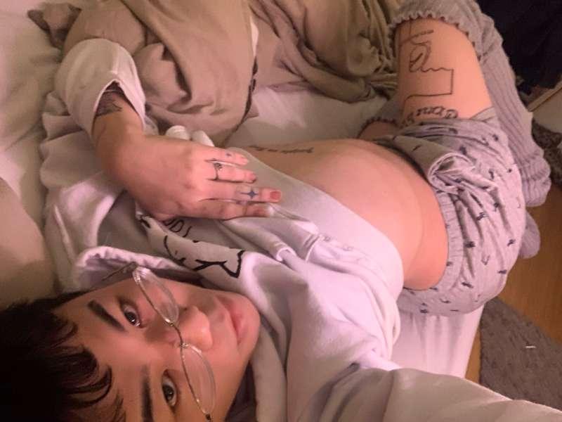 POV: i’m your slutty cute boyfriend waking you up by rubbing..